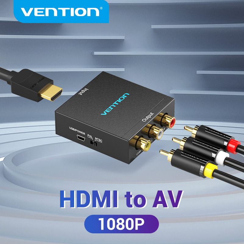 Home Cinema Hdmi - Vention HDMI To AV RCA 어댑터