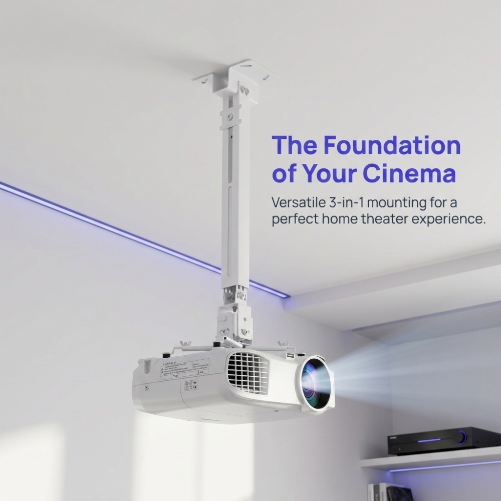 Projector Mount Ceiling - 확장 가능한 암이 있는 접이식 프로젝터