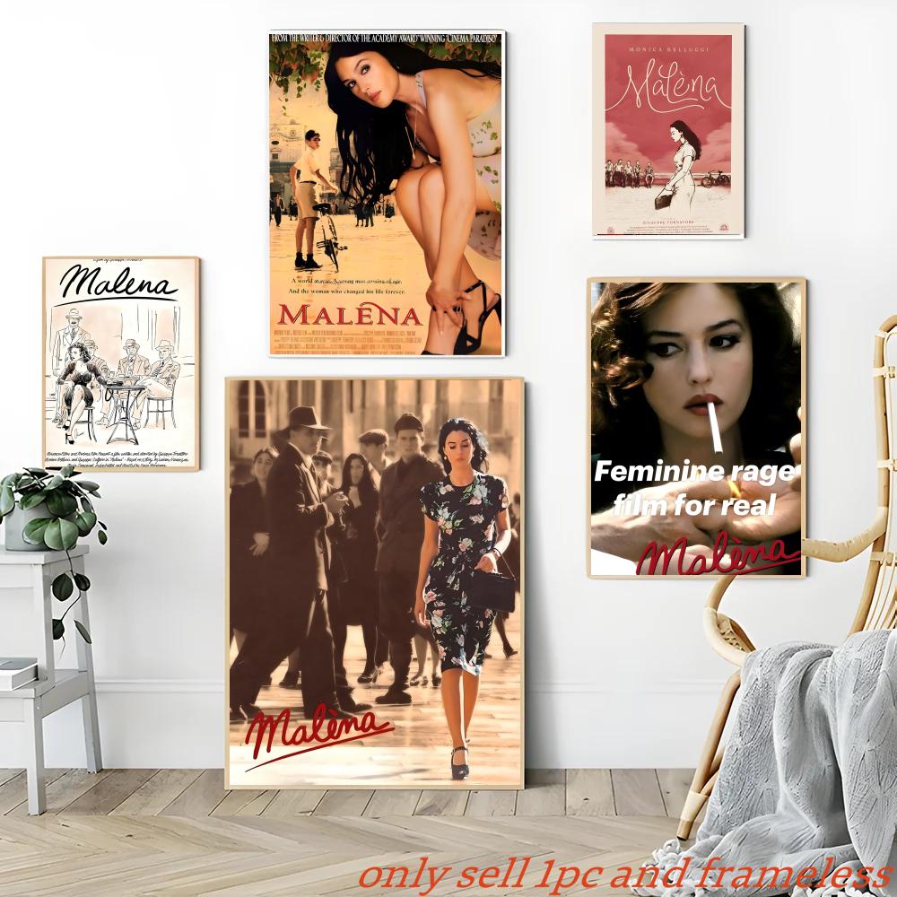 클래식 이탈리아 로맨틱 시네마 M-Malena 포스터  - Home Cinema Gifts 리뷰 및 가격