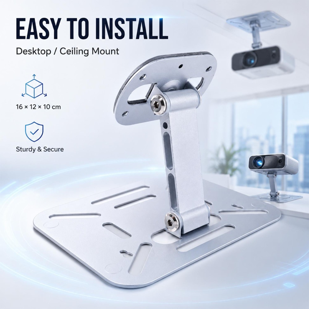 프로젝터 스탠드 브래킷 360 °   회전식 각도 조절 - Projector Mount Ceiling 리뷰 및 가격