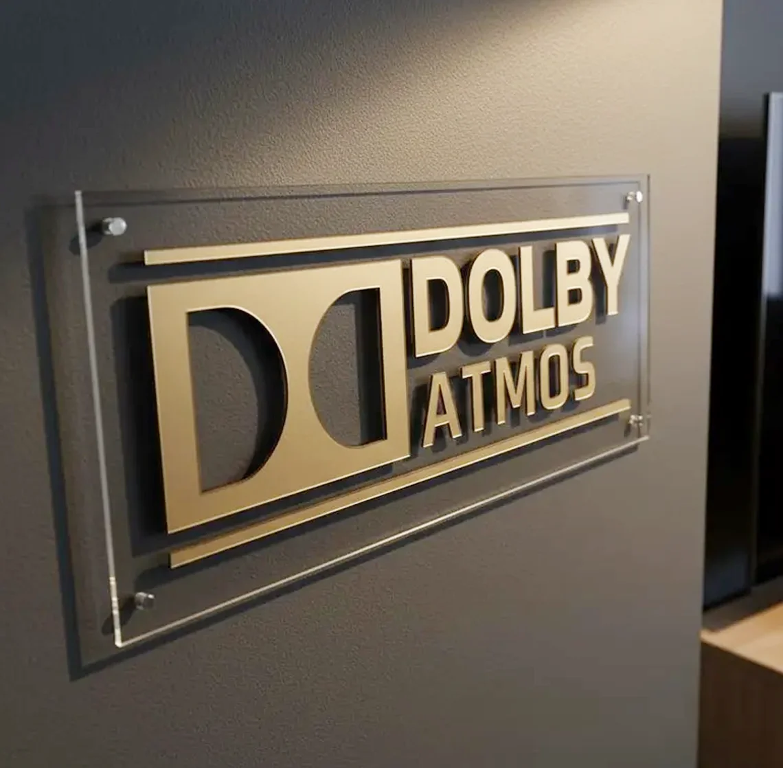 3D 돌비 애트모스 투명 아크릴 사인 3D 시네마 홈시 - Home Cinema Dolby Atmos 리뷰 및 가격