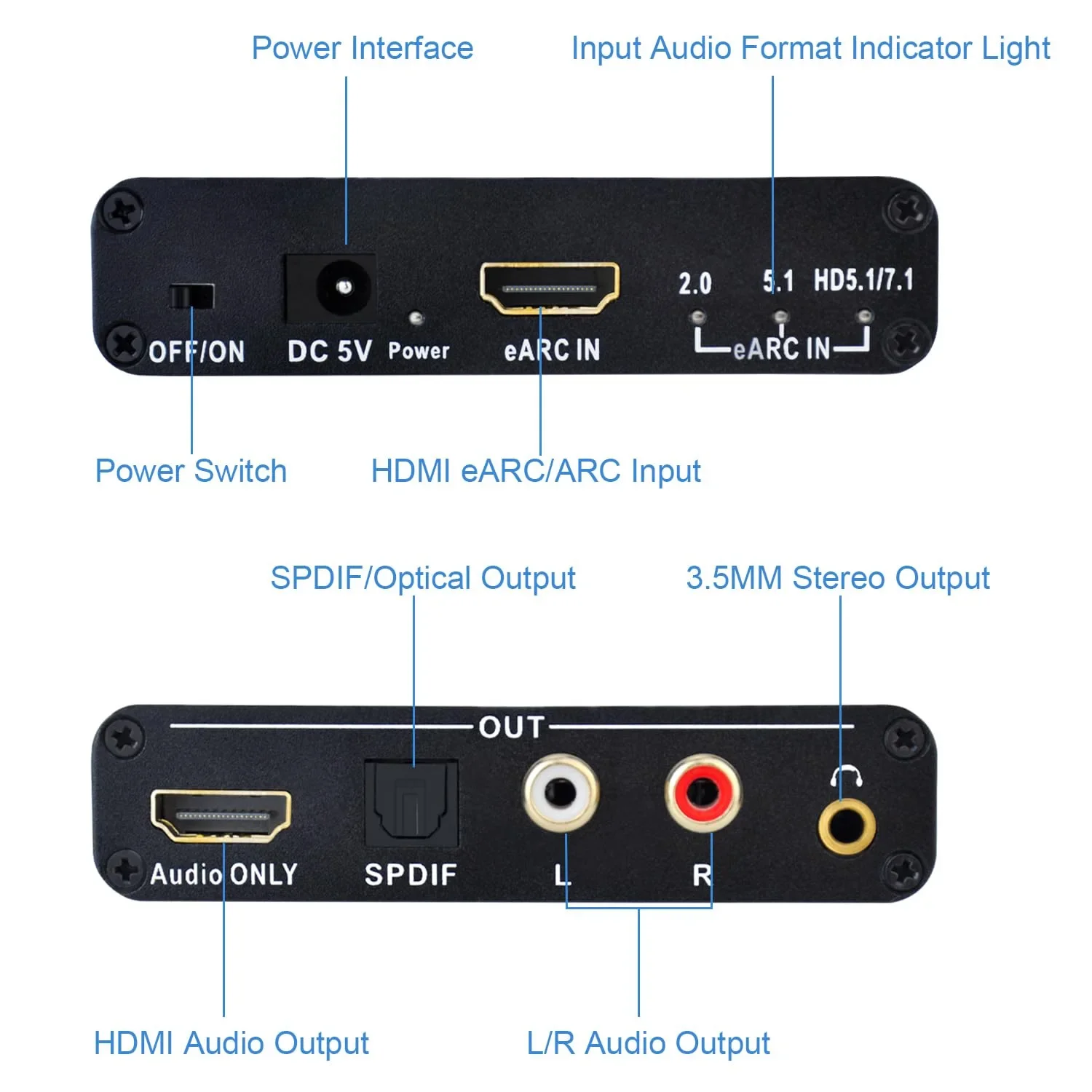 192KHz HDMI EARC ARC to RCA 오디 - Home Cinema Hdmi 리뷰 및 가격