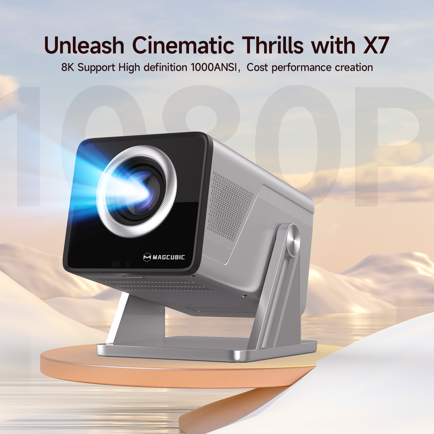 Magcubic 8K HD 1080P 1000ANSI  - Home Cinema Hdmi 리뷰 및 가격