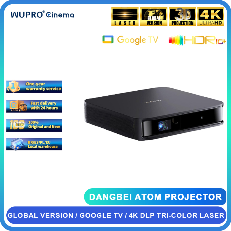 Dangbei ATOM 레이저 프로젝터 최초의 Goog - Home Cinema Hdmi 리뷰 및 가격