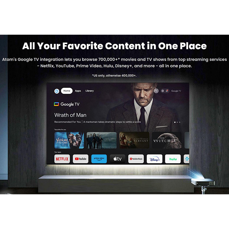 Dangbei ATOM 레이저 프로젝터 최초의 Goog - Home Cinema Hdmi 리뷰 및 가격