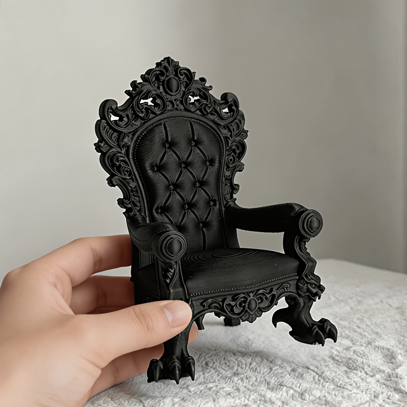 1피스 럭셔리 왕좌 모델 – 고딕 스타일 – 짙은 갈색 - Home Cinema King 리뷰 및 가격