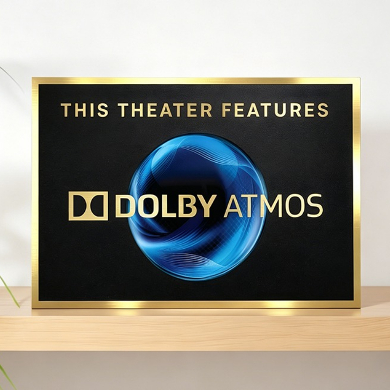 빈티지 돌비 애트모스 홈 시네마 간판 |   레트로 시 - Home Cinema Dolby Atmos 리뷰 및 가격