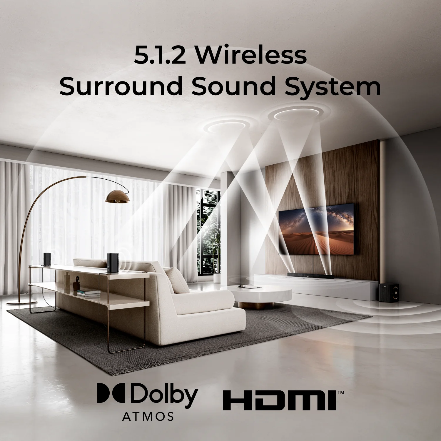 X40 5.1.2채널 무선 서라운드 사운드 시스템 (T - Home Cinema Dolby Atmos 리뷰 및 가격