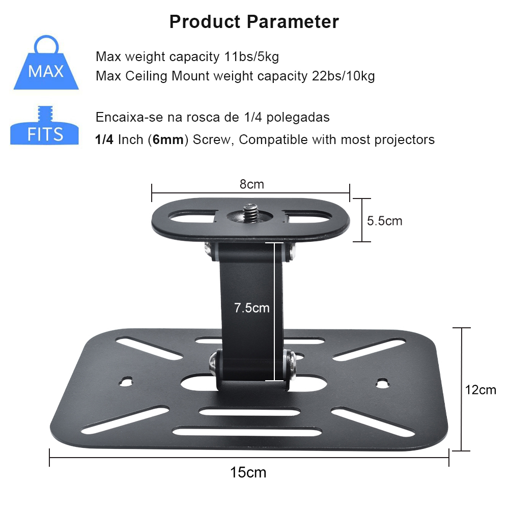 홈 시어터 용 프로젝터 스탠드 HY300 HY320 X - Projector Mount Ceiling 리뷰 및 가격